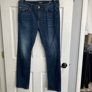 Express size slim 33x32 stretch+ Repreve new